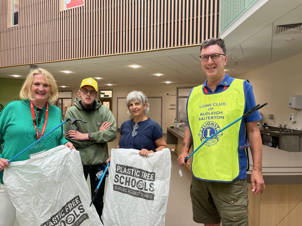 Lions Club members at a community event